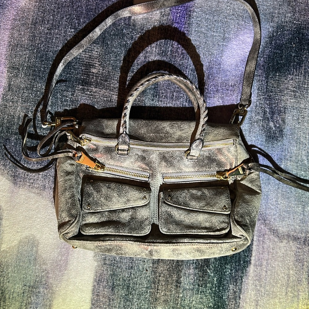 AIMEE KESTENBERG Leather Mulit-Pocketed Satchel